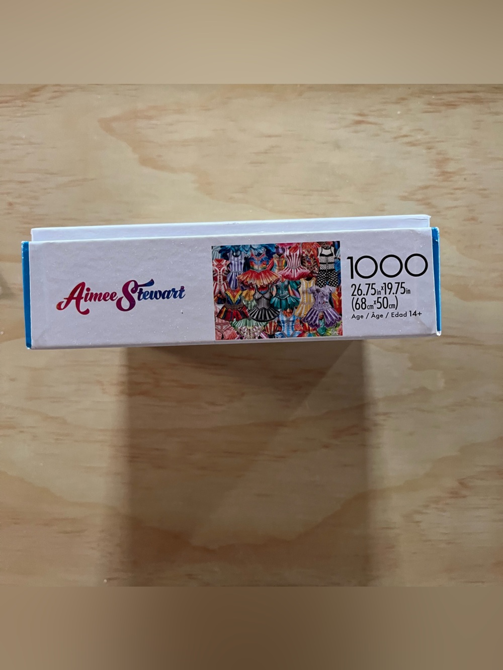 Buffalo Aimee Stewart Carnival Costumes 1000 Piece Puzzle Complete Made in USA - Picture 4 of 6